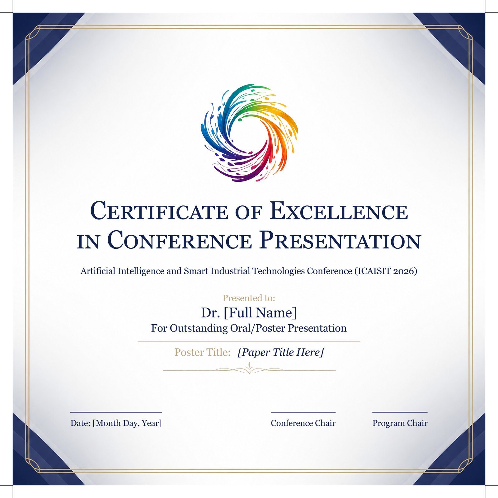 Award certificate